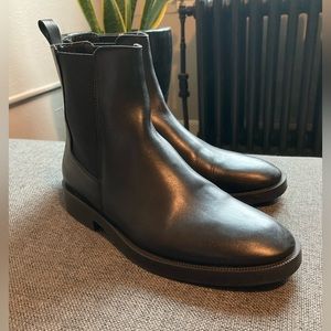 Mango leather women boots size 39